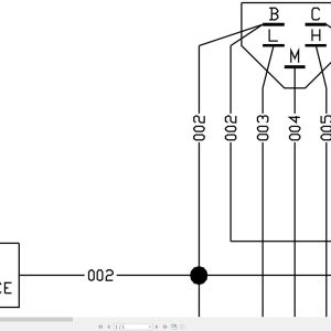 Jcb Loader Robot 180T T2 2005 2009 Electrical Diagram (2)