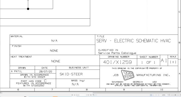 JCB Loader ROBOT 180T T3 2008 2011 Electrical Diagram (1) Jcb Loader Robot 180T T3 2008 2011 Electrical Diagram (1)