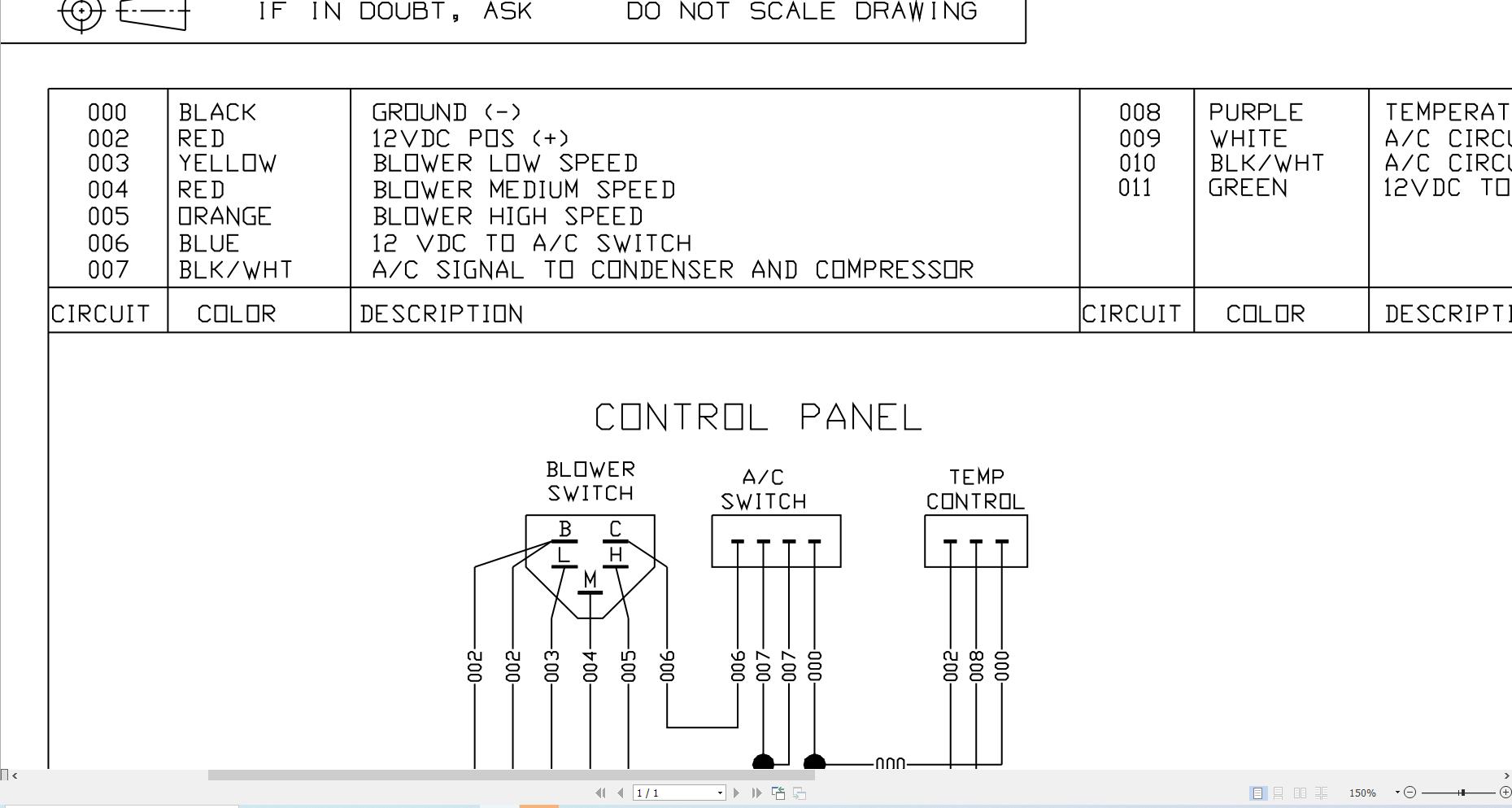 JCB Loader ROBOT 190 T3 2008 2011 Electrical Diagram (2)