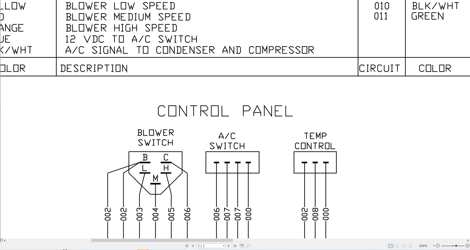 JCB Loader ROBOT 190T H F T3 2008 2011 Electrical Diagram (2)