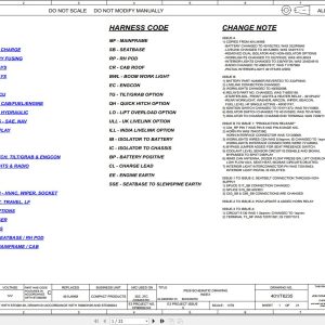 JCB Mini Excavator 37C RAJ 2020 2023 Electrical and Hydraulic Diagram (1)