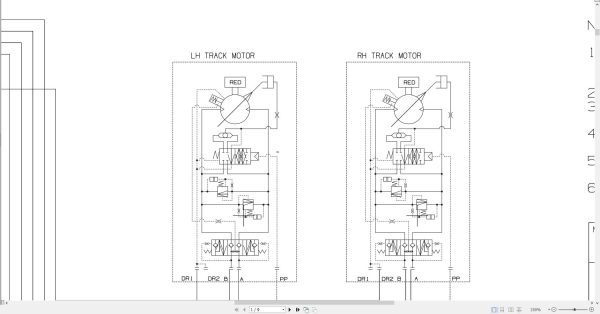 Jcb Mini Excavator 51R 1 T3 Raj 2019 2022 Electrical And Hydraulic Diagram (3)