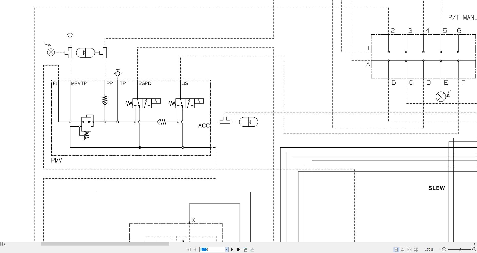 JCB Mini Excavator 55Z 1 T4F JCB 2016 2021 Electrical and Hydraulic Diagram (3)