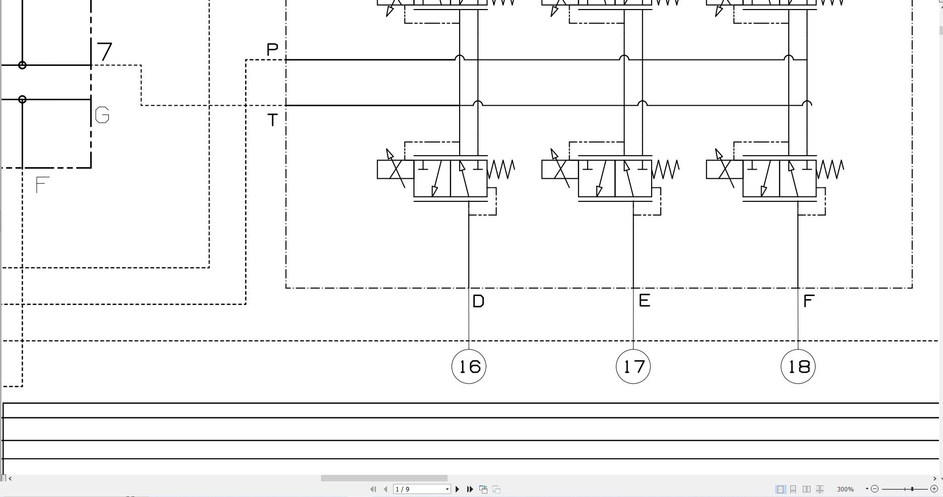 JCB Mini Excavator 55Z 1 T4F RAJ 2020 2022 Electrical and Hydraulic Diagram (3)
