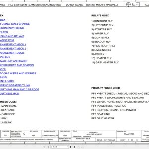 JCB Mini Excavator 57C 1 T4F 2016 2021 Electrical and Hydraulic Diagram (1)