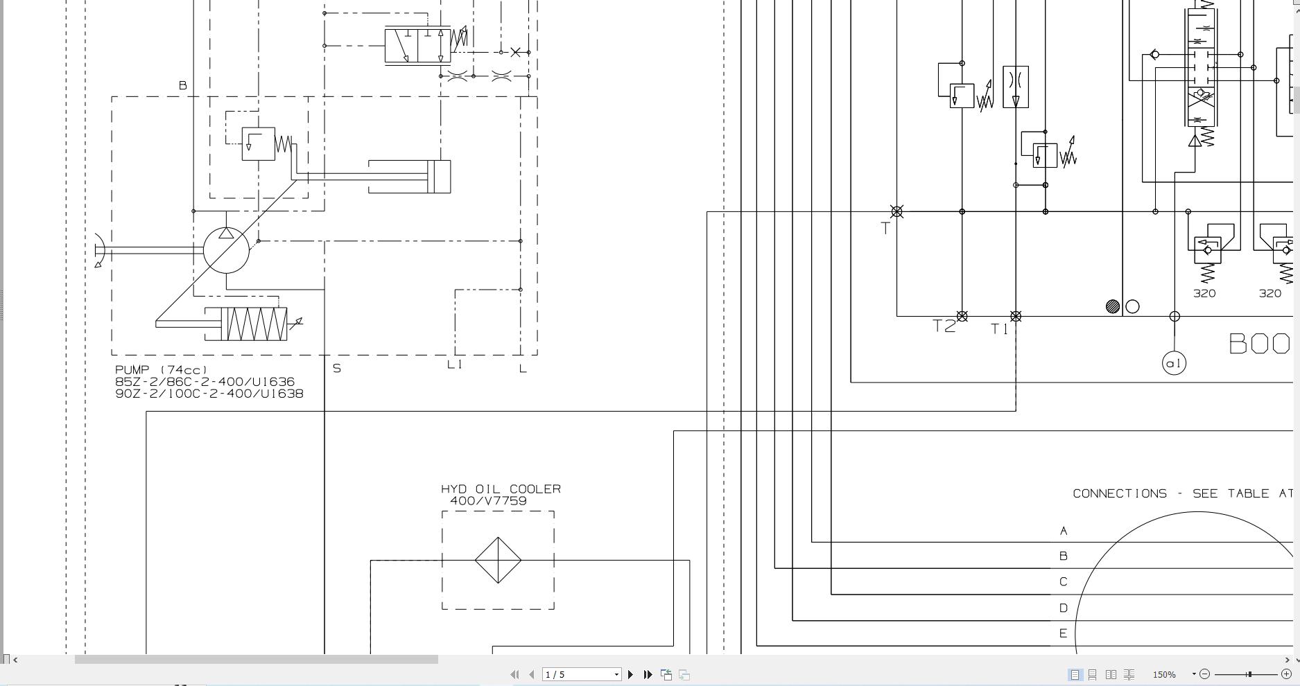JCB Mini Excavator 85Z 2 T3 JCB 2020 2022 Electrical and Hydraulic Diagram (3)