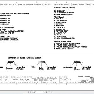 JCB Mini Excavator 86C 1 T2 2014 2019 Electrical and Hydraulic Diagram (1)