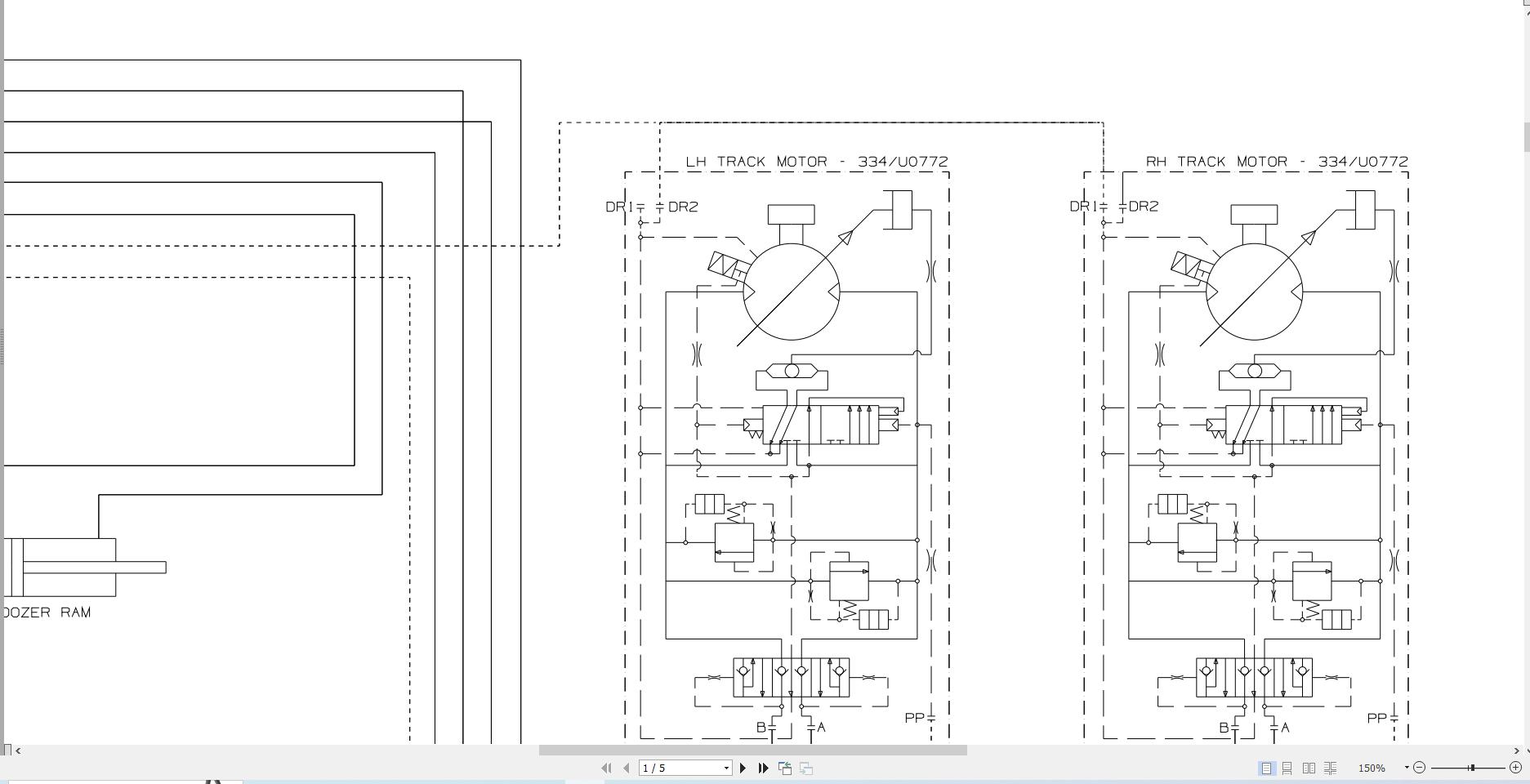 JCB Mini Excavator 86C 2 T3 JCB 2020 2024 Electrical and Hydraulic Diagram (2)