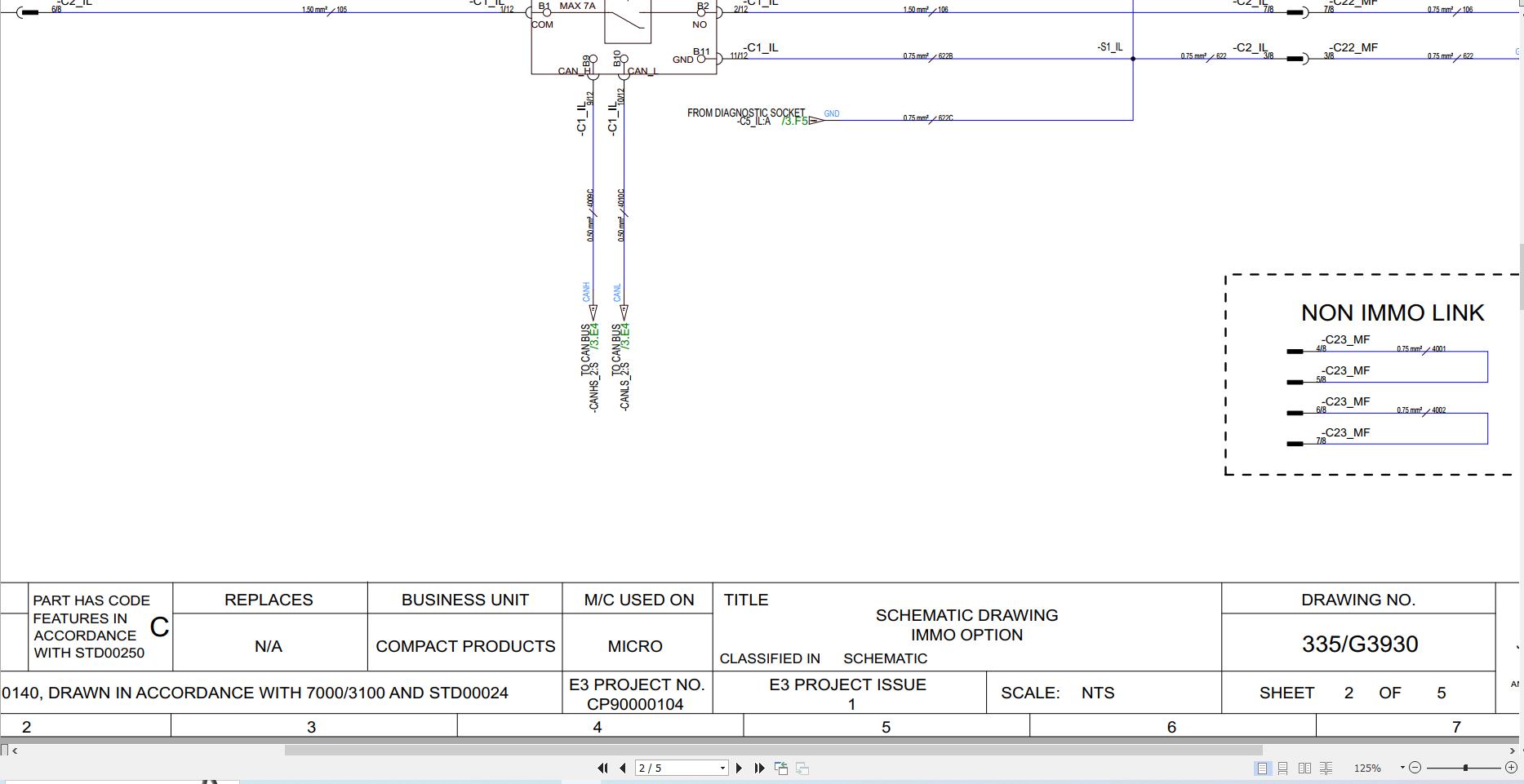 JCB Mini Excavator Micro 8008 T0 2002 2005 Electrical and Hydraulic Diagram (1)