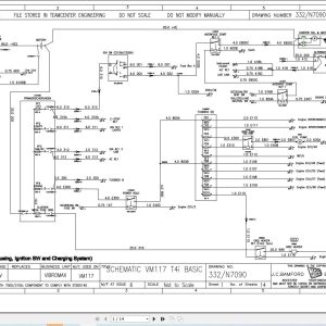 JCB Roller VM137 T4i PUN 2015 2019 Electrical and Hydraulic Diagram (1)