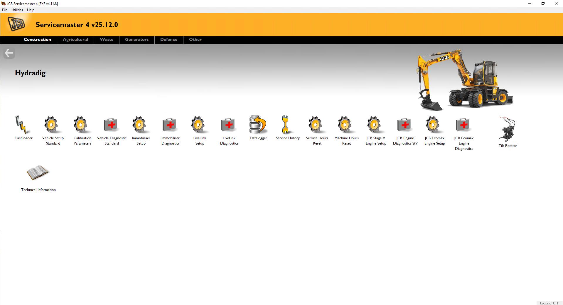 JCB ServiceMaster4 v25.12.0 Latest 12.2025 Diagnostic Software 8