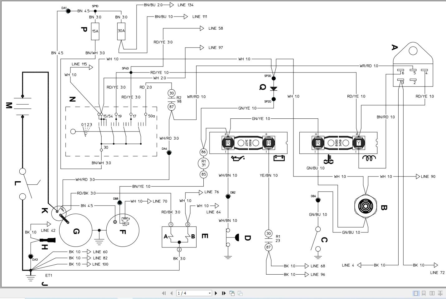 JCB Site Dumper 1THT T3 SLB 2015 2017 Electrical and Hydraulic Diagram (1)