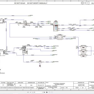 JCB Site Dumper 3T 1 FRONT TIP HYDRO T3 JCB 2018 2019 Electrical and Hydraulic Diagram (1)