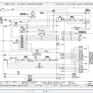 JCB Telehandler 506 36 T4F 55kW 2015 2025 Electrical and Hydraulic Diagram (1)