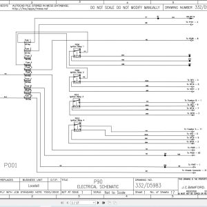 JCB Telehandler 507 42 T2 2007 2012 Electrical and Hydraulic Diagram (1)