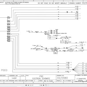 JCB Telehandler 507 42 T3 2009 Electrical and Hydraulic Diagram (1)