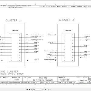 JCB Telehandler 509 23 TC T4F 55kW 2017 2020 Electrical and Hydraulic Diagram (1)