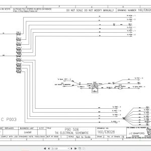 JCB Telehandler 509 42 T4i 2012 2015 Electrical and Hydraulic Diagram (1)