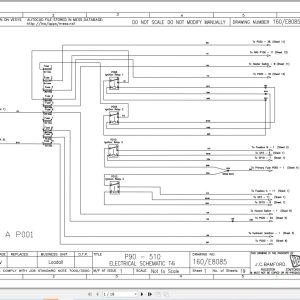 JCB Telehandler 512 56 T4i 2012 2015 Electrical and Hydraulic Diagram (1)