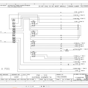 JCB Telehandler 514 56 T4i 2013 2015 Electrical and Hydraulic Diagram (1)