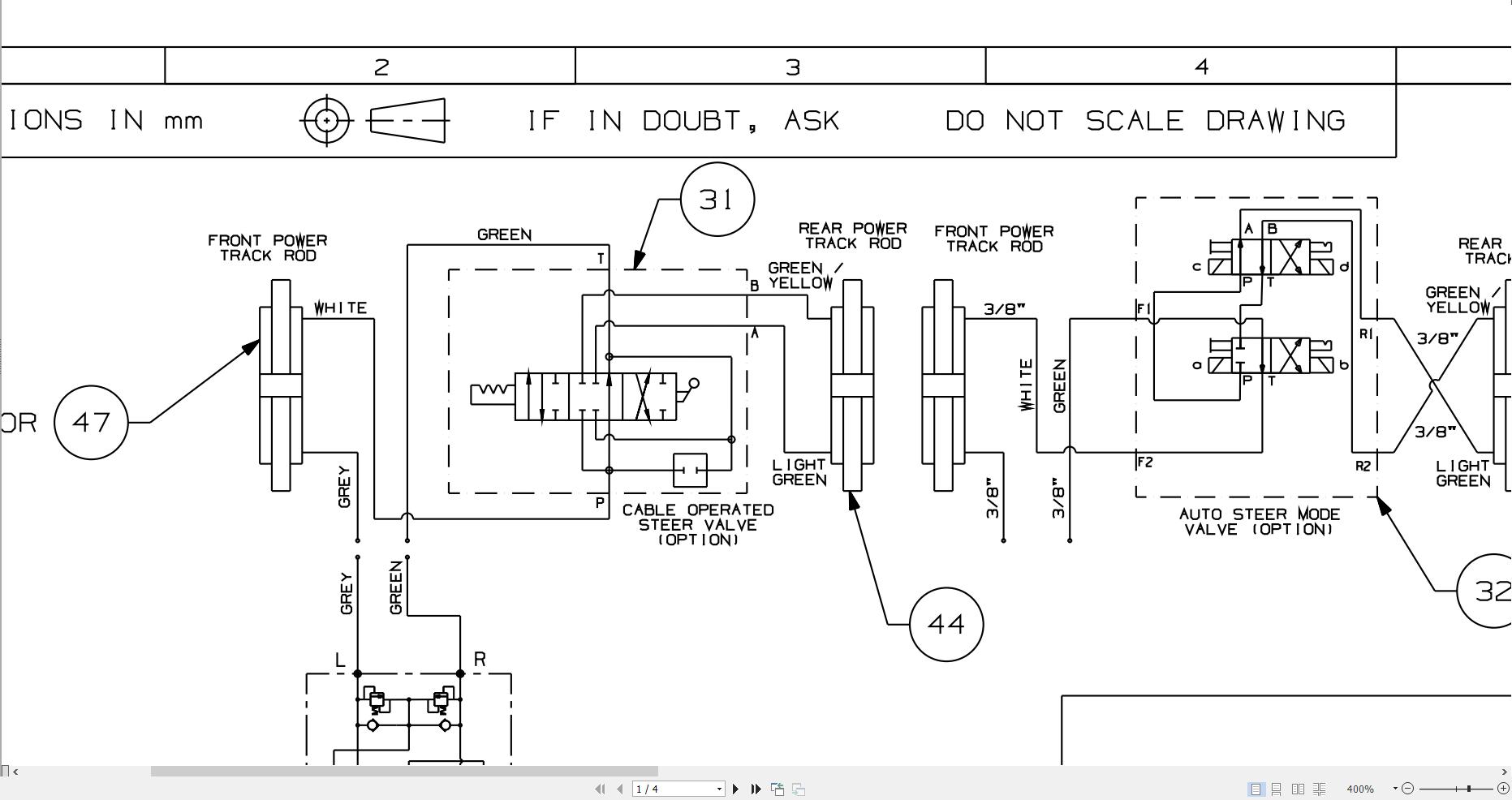 JCB Telehandler 525 60 HI VIZ STV 2019 2025 Electrical and Hydraulic Diagram (3)