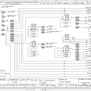 JCB Telehandler 535 95 T2 JCB 2005 2025 Electrical and Hydraulic Diagram (1)