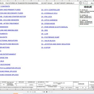 JCB Telehandler 535 95 T4F 2015 2021 Electrical and Hydraulic Diagram (1)