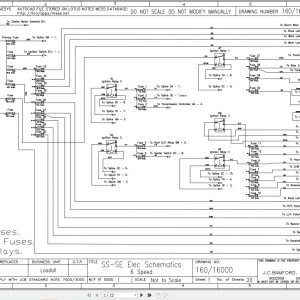 JCB Telehandler 535T95 T2 JCB 2005 2020 Electrical and Hydraulic Diagram (1)