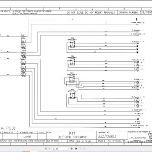 JCB Telehandler 535V125 T3 2007 2014 Electrical and Hydraulic Diagram (1)