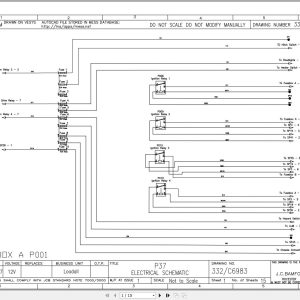 JCB Telehandler 535V140 T2 2007 2016 Electrical and Hydraulic Diagram (1)