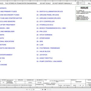 JCB Telehandler 536 70 LP T4F Electrical and Hydraulic Diagram (1)