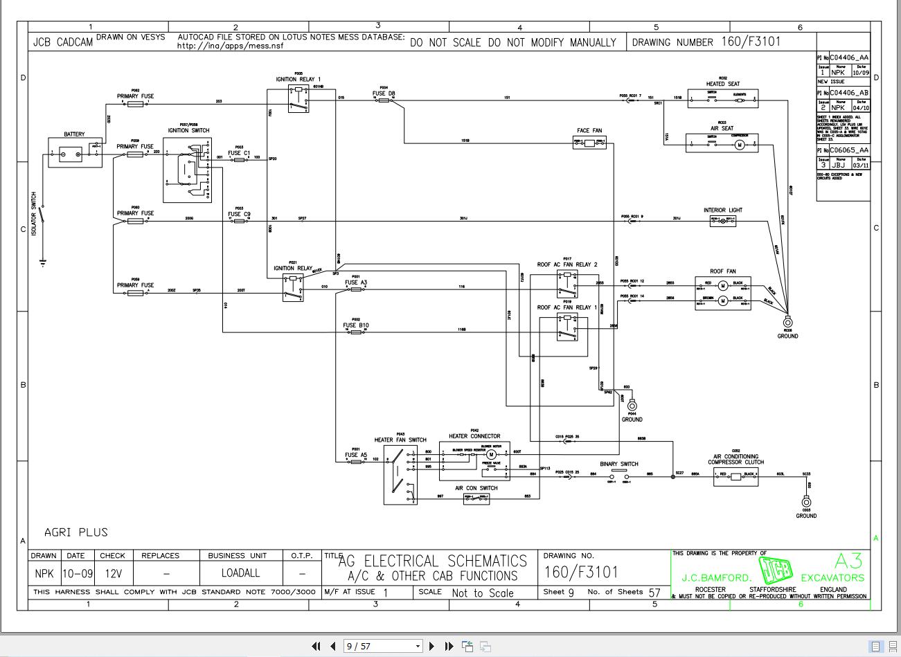 JCB Telehandler 536 70 T3 2012 2019 Electrical and Hydraulic Diagram (2)