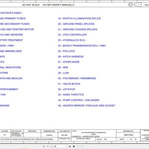 JCB Telehandler 536X60 T4F 2017 2019 Electrical and Hydraulic Diagram (1)