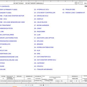 JCB Telehandler 538X70 T4F 2018 Electrical and Hydraulic Diagram (1)