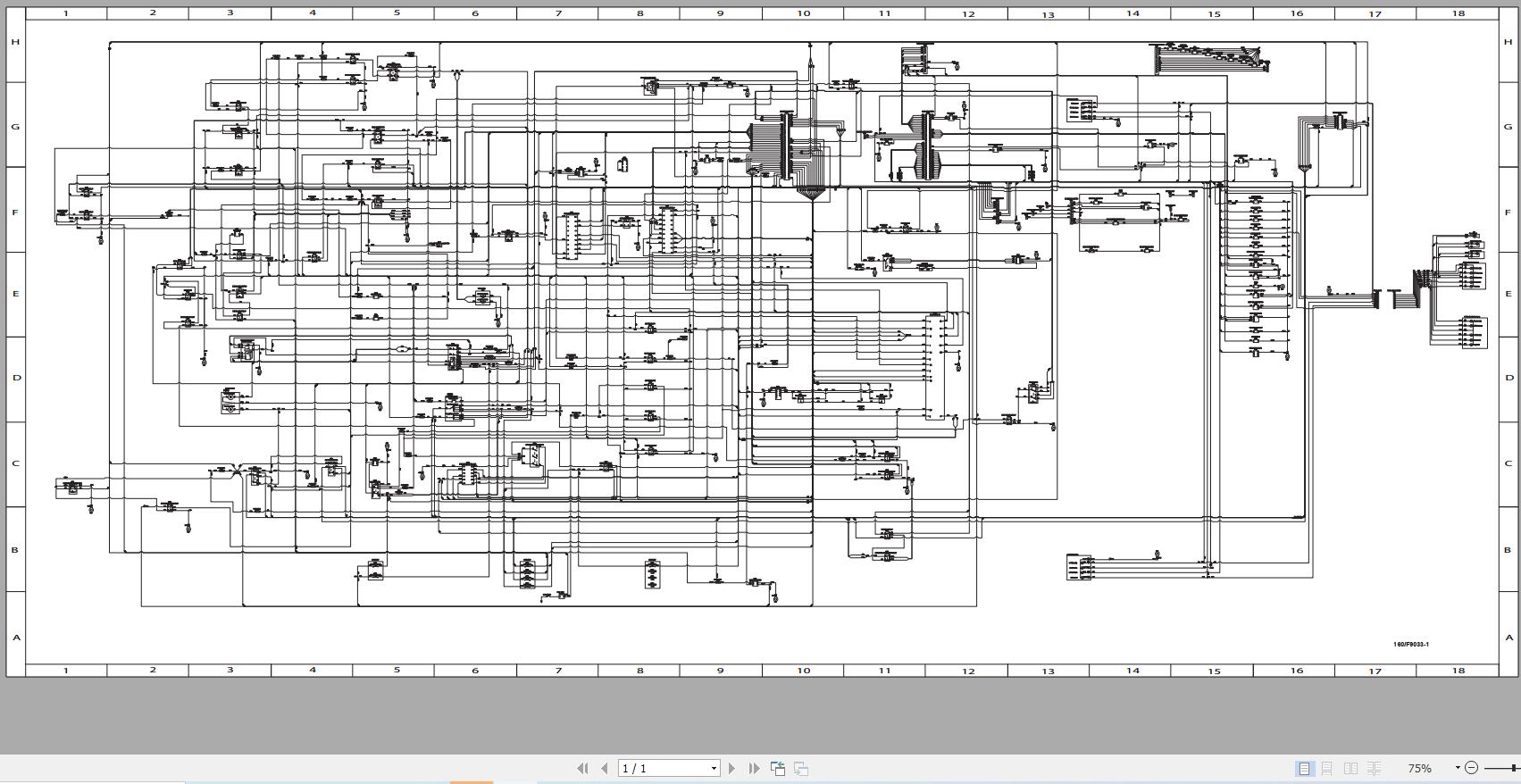 JCB Telehandler 540 140 T2 JCB 2005 2025 Electrical and Hydraulic Diagram (3)