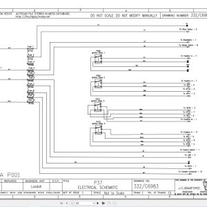 JCB Telehandler 540 200 T3 2012 2025 Electrical and Hydraulic Diagram (1)