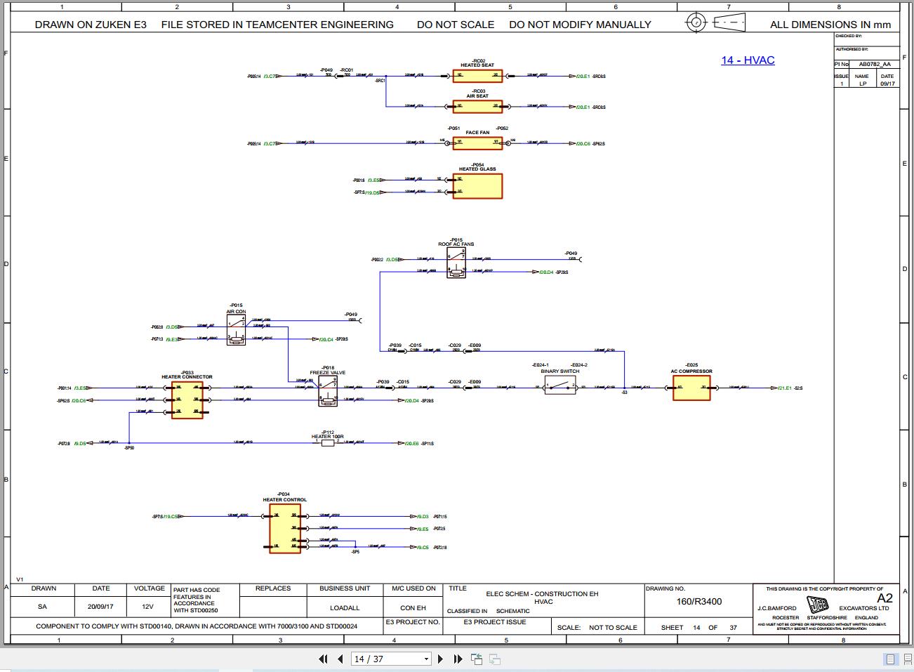 JCB Telehandler 540 200 T4F 3L 2017 2020 Electrical Diagram (2)