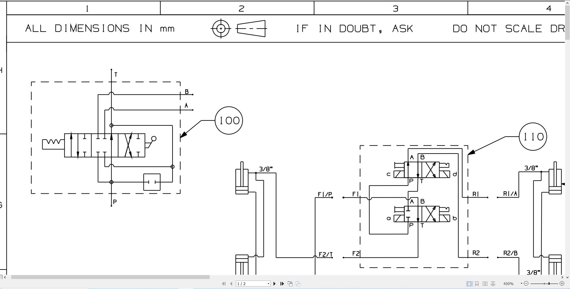 JCB Telehandler 540 200 T4i 2015 2016 Electrical and Hydraulic Diagram (3)