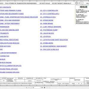 JCB Telehandler 540V180 T4F 55kW 2016 2025 Electrical and Hydraulic Diagram (1)