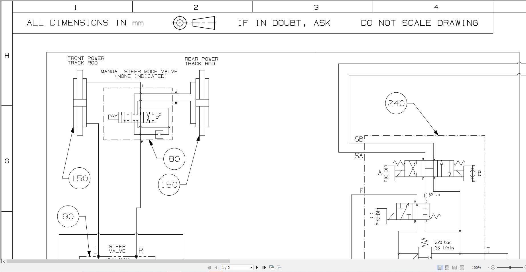 JCB Telehandler 540V180 T4F 55kW 2016 2025 Electrical and Hydraulic Diagram (3)