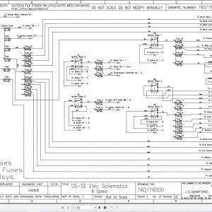JCB Telehandler 541T70 T2 2006 2012 Electrical and Hydraulic Diagram (1)