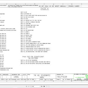 JCB Telehandler 541T70 T4i 2012 2021 Electrical and Hydraulic Diagram (1)