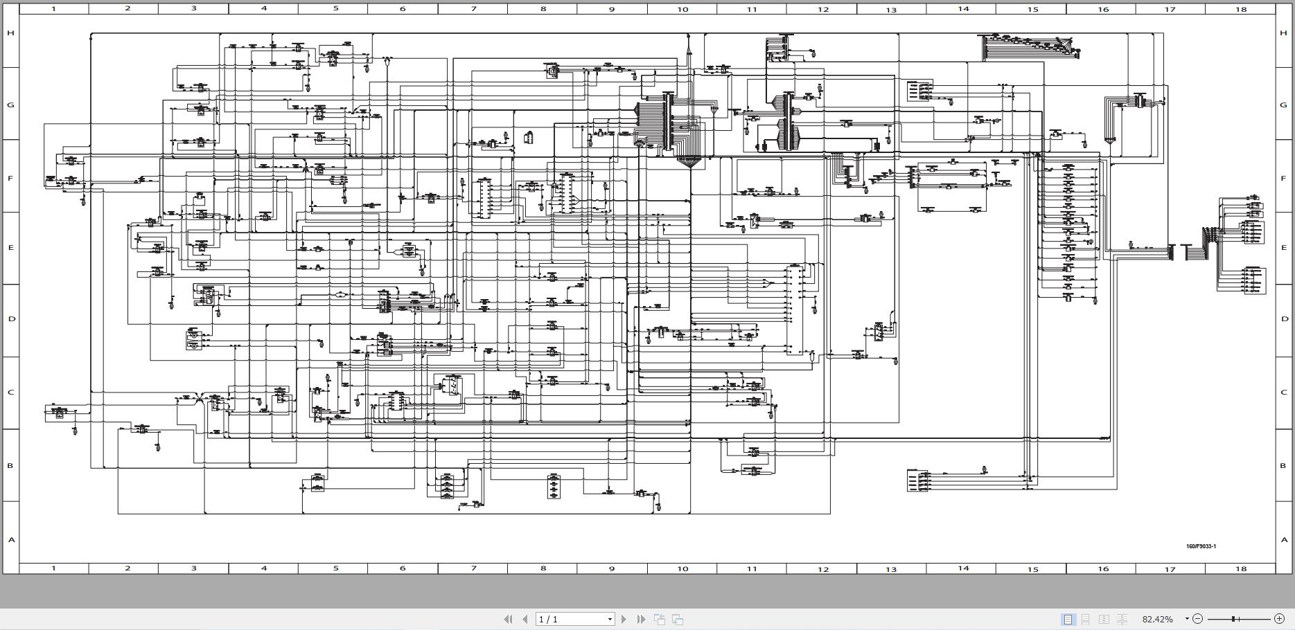 JCB Telehandler 550 140 T2 2005 2022 Electrical and Hydraulic Diagram (3)