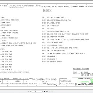 JCB Telehandler 550 140 T4i 2013 2019 Electrical and Hydraulic Diagram (1)