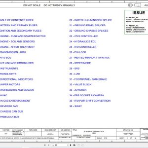 JCB Telehandler 550 80 UN3 GB3 2018 Electrical and Hydraulic Diagram (1)