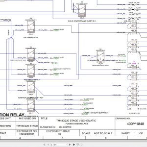JCB Telescopic Wheel Loader TM180 STV 2019 2025 Electrical Hydraulic Diagram (1)