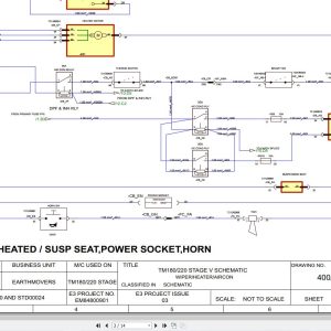 JCB Telescopic Wheel Loader TM220 STV 2019 2025 Electrical Hydraulic Diagram (1)