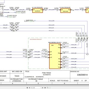 JCB Telescopic Wheel Loader TM320C JCB320 UN3 2019 Electrical Hydraulic Diagram (1)