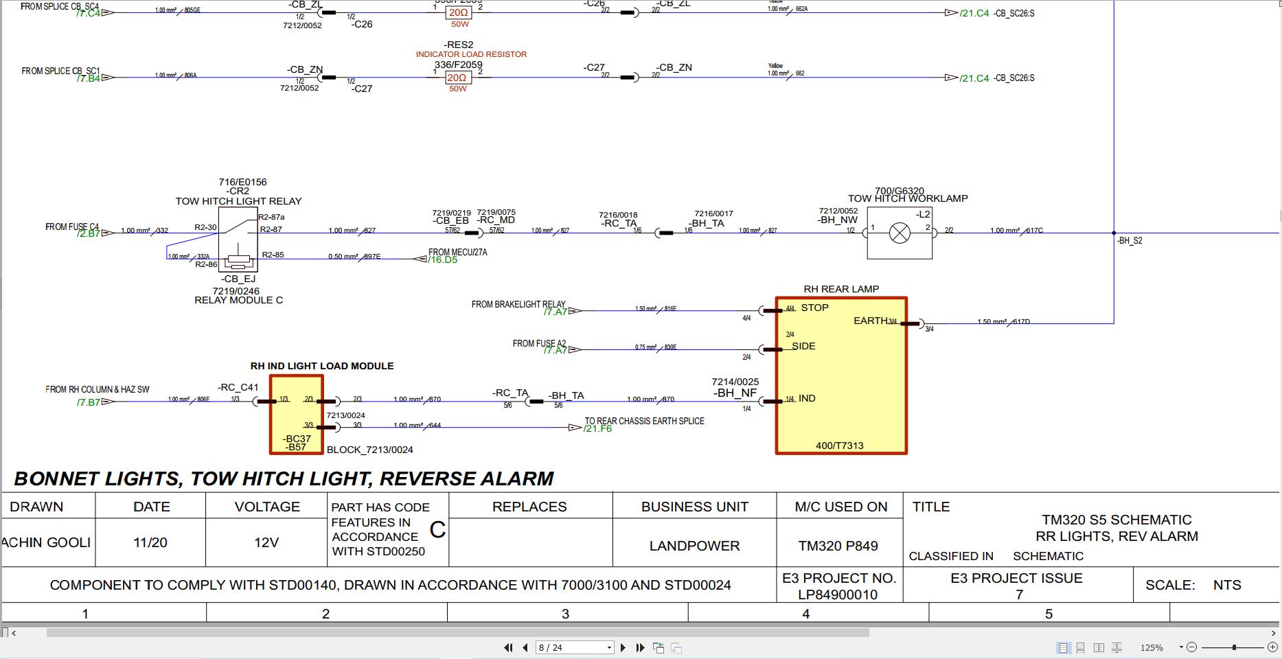 JCB Telescopic Wheel Loader TM320S JCB4AX UN3 2022 2025 Electrical Hydraulic Diagram (2)