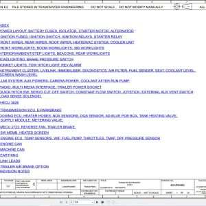 JCB Telescopic Wheel Loader TM320S STV 2020 2025 Electrical Hydraulic Diagram (1)